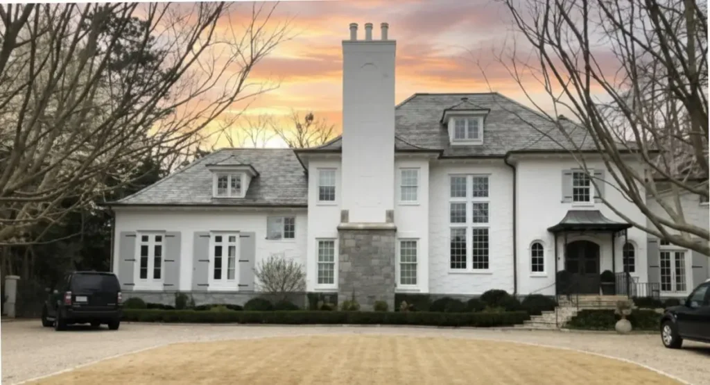 Completed luxury home remodel by Sculac Homes after successful 5-foot structural elevation and flood plain mitigation.